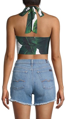 Milly Halter Cropped Top