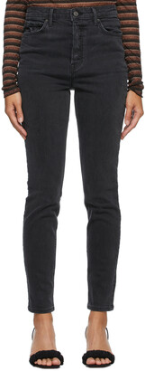 GRLFRND Black Karolina High-Rise Jeans
