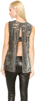 Thumbnail for your product : Kaufman Franco Sleeveless Sequin Top