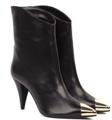 Thumbnail for your product : Aldo Castagna Black Leather Boots With Metal Toe