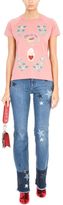 Thumbnail for your product : RED Valentino Printed Pink Jersey T-shirt