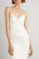 Thumbnail for your product : Galvan Cutout Satin Gown - White