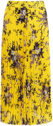 Warehouse Anais Floral Pleat Skirt