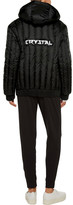 Thumbnail for your product : Carven Appliquéd Quilted Shell Hooded Coat
