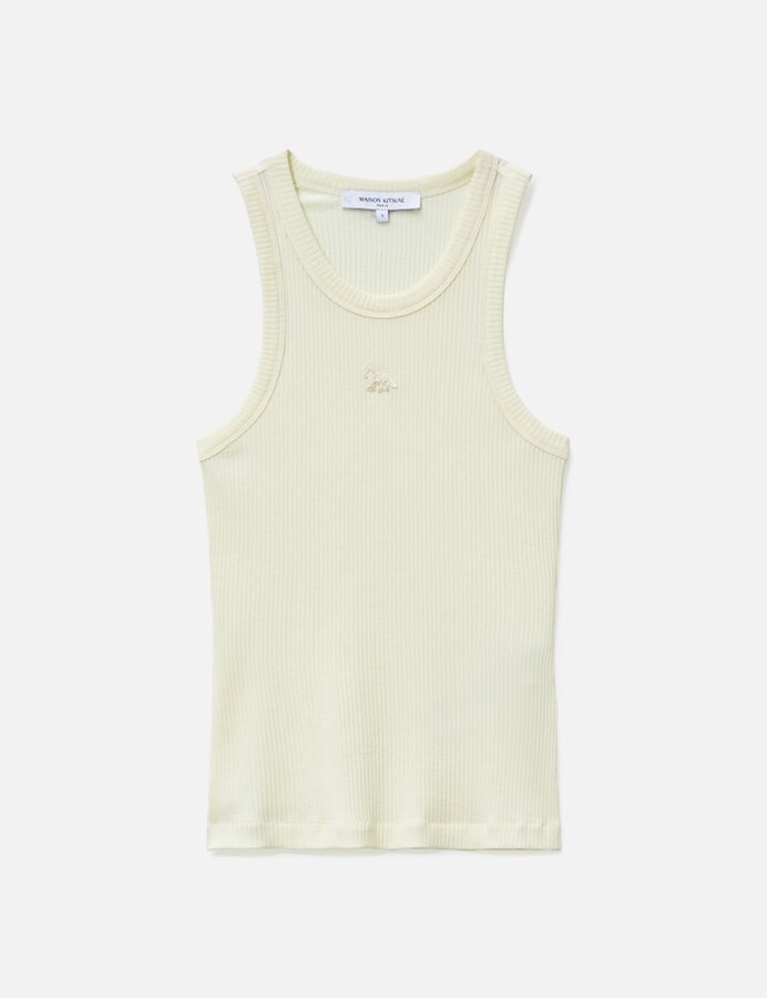 MAISON KITSUNÉ Baby Fox Ribbed Tank Top