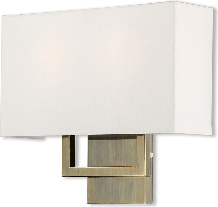 Livex Lighting Livex Pierson 2-Light AB ADA Wall Sconce
