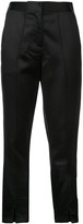 Thumbnail for your product : Josie Natori Satin Slim Ankle Trousers
