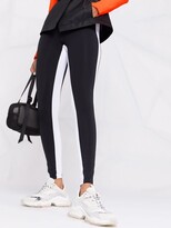 Thumbnail for your product : Vaara Striped Waistband Skinny-Fit Trousers