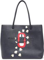 Thumbnail for your product : Marc Jacobs Logo-embroidered Printed Textured-leather Tote