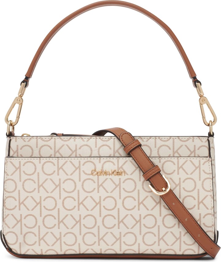 Calvin Klein White Handbags | ShopStyle