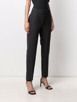 Thumbnail for your product : Brunello Cucinelli Bead-Embellished Straight Leg Trousers