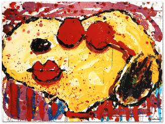 "Very Cool Dog Lips in Brentwood" Limited Edition Hand Pulled Original Lithograph on Paper