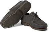 Thumbnail for your product : Quoddy Tukabuk Crepe-Sole Suede Derby Shoes