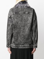 Thumbnail for your product : MICHAEL Michael Kors Bleached Denim Jacket