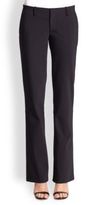 Thumbnail for your product : Yigal Azrouel Double Face Straight-Leg Trousers