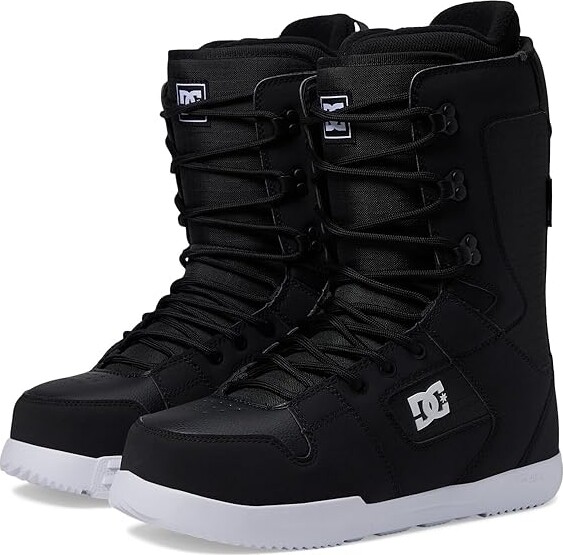 DC Phase Lace Up Snowboard Boots (Black/White) Men's Snow Shoes ShopStyle