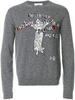 Thumbnail for your product : Valentino x Jamie Reid knitted jumper