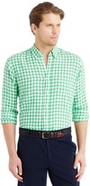 Thumbnail for your product : J.Mclaughlin Carnegie Classic Fit Linen Shirt in Gingham