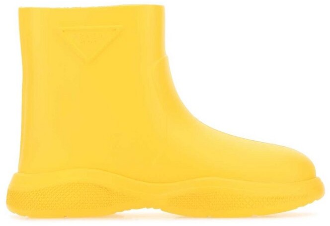 Yellow Rubber Rain Boots | Shop The Largest Collection | ShopStyle