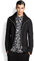 Thumbnail for your product : HUGO Stretch Wool Zip Jacket