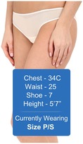Thumbnail for your product : Only Hearts Tulle Ruched Back Thong Women's Underwear