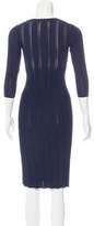 Thumbnail for your product : Alaia Knee-Length Knit Dress