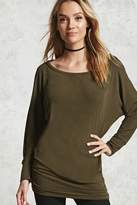 Thumbnail for your product : Forever 21 Dolman-Sleeve Tunic