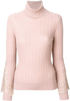 Blumarine - fitted knitted sweater