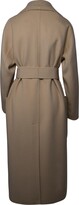 Thumbnail for your product : Sportmax Beige Virgin wool Poison coat