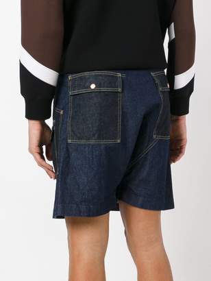 Comme des Garcons wrap front shorts
