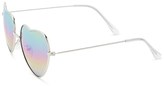Thumbnail for your product : Forever 21 Tinted Heart Sunglasses