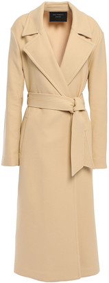 Equipment Alyssandra Belted Cotton-blend Twill Trench Coat