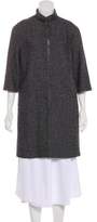 Thumbnail for your product : Tory Burch Wool Knee-Length Coat