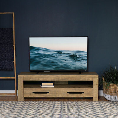 Millwood Pines Tesoro Mango 2-drawers TV Stand