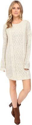 BB Dakota Macey Cable Knit Sweater Dress