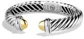 Thumbnail for your product : David Yurman Waverly Bracelet with Gold Domes