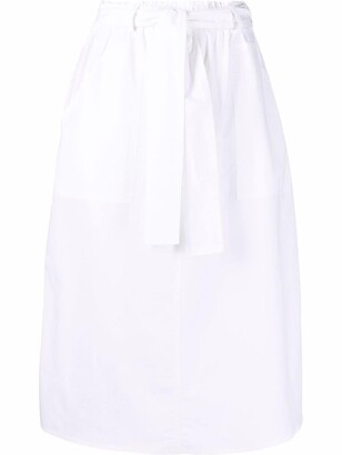 Seventy High-Waisted Belted Skirt