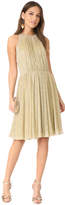 Thumbnail for your product : Halston Metallic Back Strap Dress