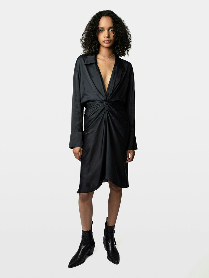 Zadig & Voltaire Rozo Satin Dress