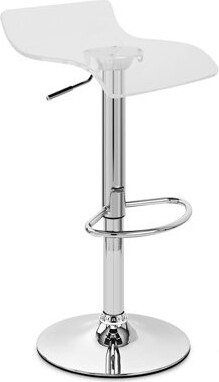 paj interiors 23'' Tall Steel Utility Stool