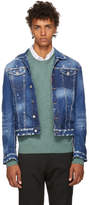 Thumbnail for your product : DSQUARED2 Blue Light Simple Denim Jacket