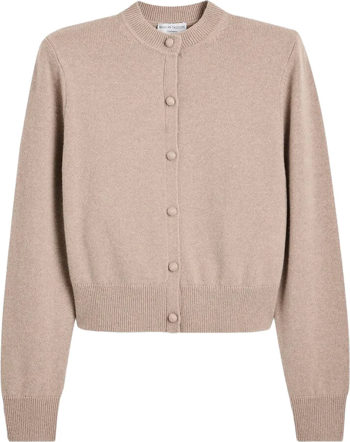Scanlan Theodore Shoulder-Padded Cardigan