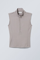 Thumbnail for your product : H&M Bella Half Zip Tank Top