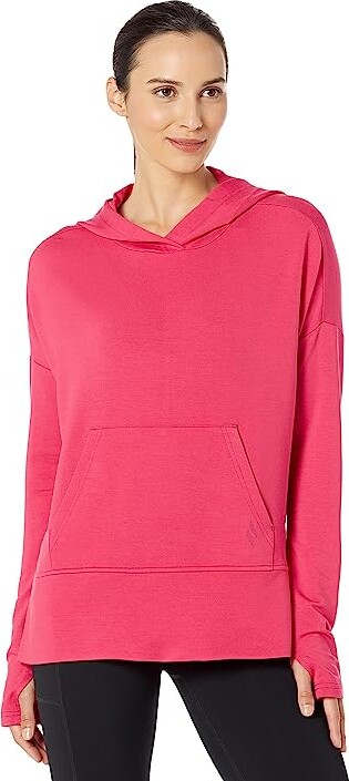 Skechers Skechluxe Restful Long Sleeve Hoodie (Raspberry Wine) Women's  Sweatshirt - ShopStyle
