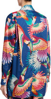 Thumbnail for your product : Farm Rio Colorful Toucans Pajama Shirt