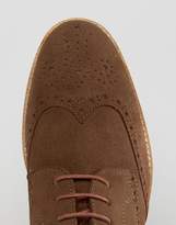Thumbnail for your product : Red Tape Brogues In Brown Suede
