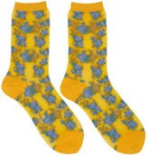 Thumbnail for your product : Y's Ys Yellow Tesugu Flower Socks