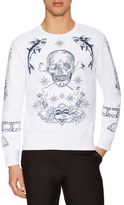 Thumbnail for your product : Alexander McQueen Embroidered Crewneck Sweatshirt