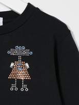Thumbnail for your product : Versace embellished sweatshirt