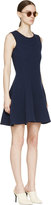 Thumbnail for your product : Thom Browne Navy Woven Circle Skirt Dress